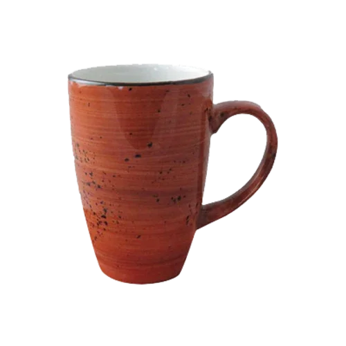 Continental 24RUS054-04 Aroma Mug 9-1/2 oz with handle in terra color