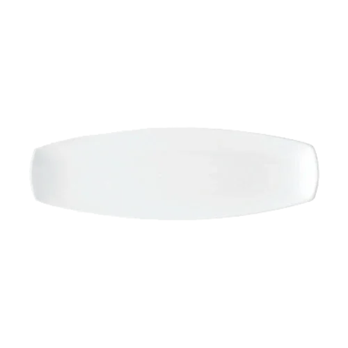 Continental 32CURV191 rectangular platter 14-2/5 in x 3-7/10 in scratch resistant