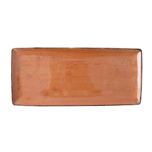 Continental 33RECT204-04 rectangular platter, 14-2/5 x 6-2/5 inches, scratch resistant, oven safe