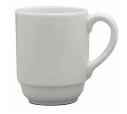 Continental 50CCPWD043 Cafe Mug, 10 oz, stackable and microwave safe