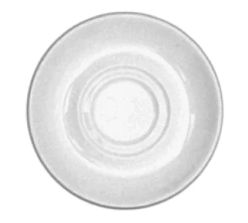 Continental 51CCPWD033 Cafe Espresso Saucer, 4-1/2 in Round Double Well