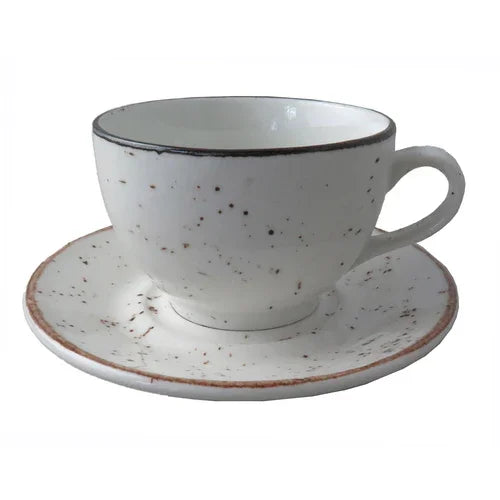 Continental 51RUS030-01 Cappuccino Cup 10 oz in White