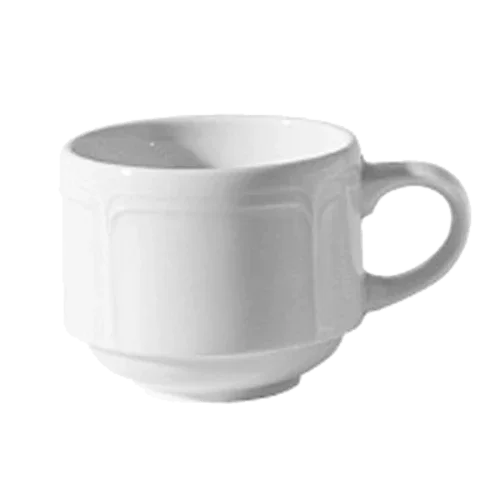 Continental 66CCMOB031 small stackable cup 6 oz oven and microwave safe