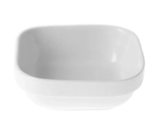 Continental 92CCPLW006 Server 5oz Square Stackable Scratch Resistant Oven Microwave Safe