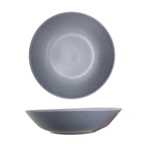 Creative Table TWS-B09-08 deep bowl, grey, 8 inch, 24oz, dishwasher and microwave safe