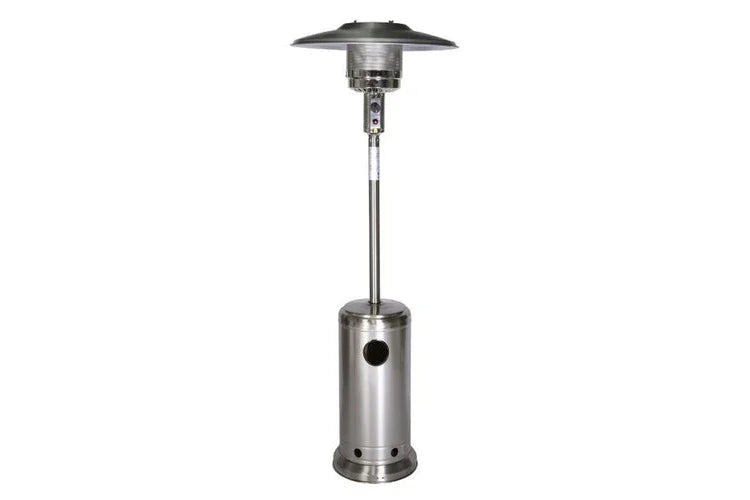 CROWN VERITY CV-2620-SS portable propane patio heater with 35-1/2 inch reflector