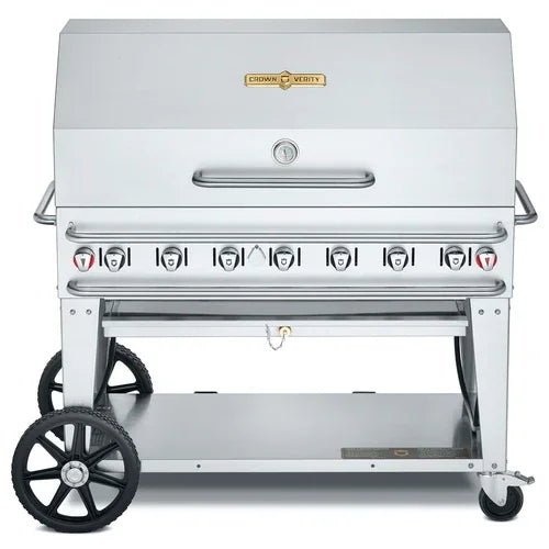 CROWN VERITY CV-RCB-48RDP Pro Series Grill with 7 Burners and Roll Dome