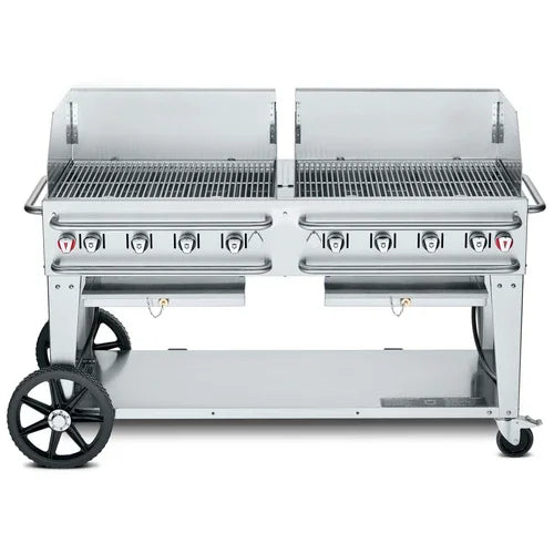 CROWN VERITY CV-RCB-60WGP 8 Burner LP Gas Grill with Wind Guards