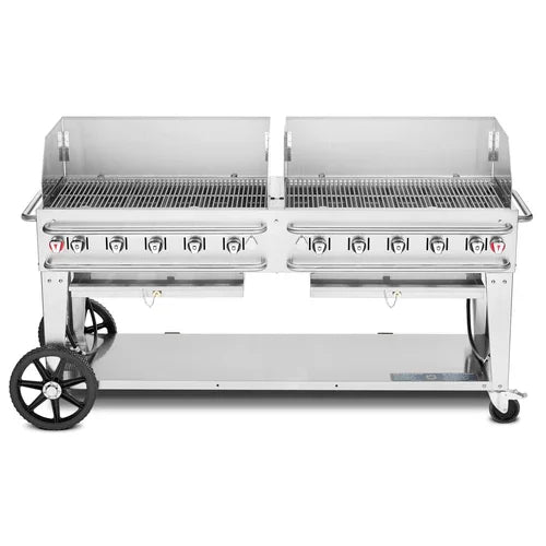CROWN VERITY CV-RCB-72WGP Pro Series Grill with 10 Burners and Wind Guards