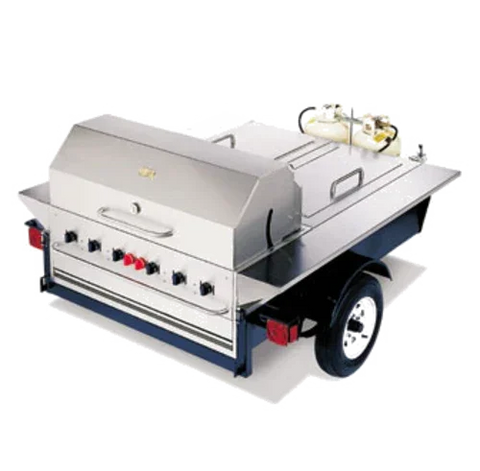 Crown verity CV-TG-1 | Portable Tailgate Grill | Six Burner Cooking ...