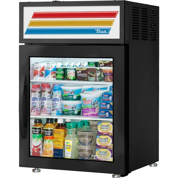TRUE 24" 1-Glass Door Counter-Top Refrigerated Merchandiser | GDM-05-HC~FGD01