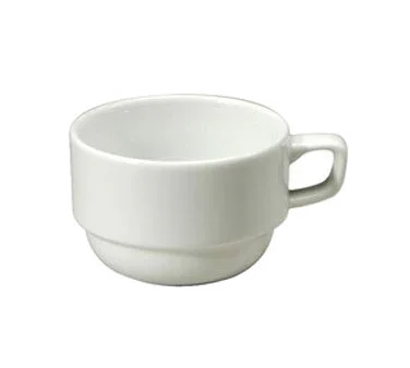 Sant andrea R4220000536 | Royale | Cup 9 oz, 3", stackable porcelain, white
