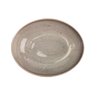 Oneida F1493015787 | Terra Verde | Bowl 8-1/2" Oval/Round Porcelain Natural