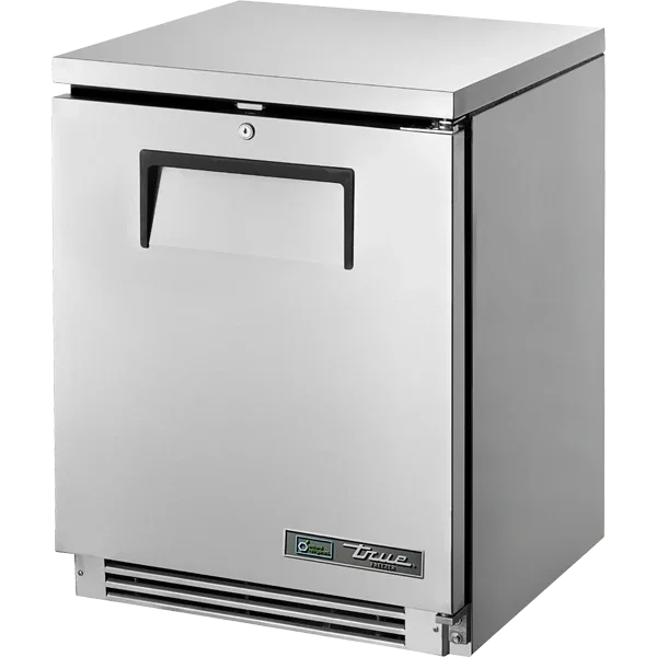 True TUC-24F-HC | 24" 1-Solid Door Undercounter Freezer  4.65 cu. ft.