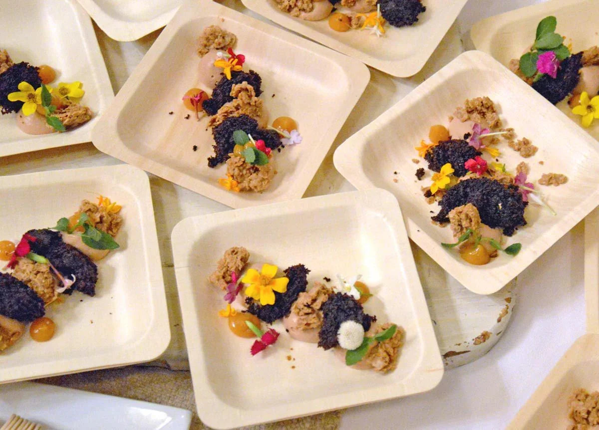 Front Of The House 5.5" Square Servewise® Plate - Pack 200 | DAP064NAW28