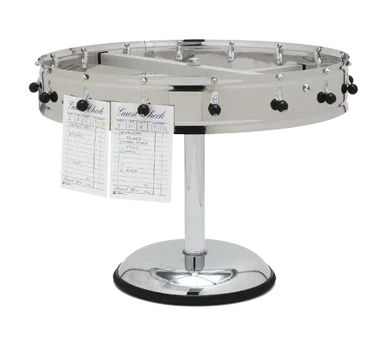 Carlisle 3812MP | Pedestal Order Wheel | Stainless Steel Portable Order Wheel