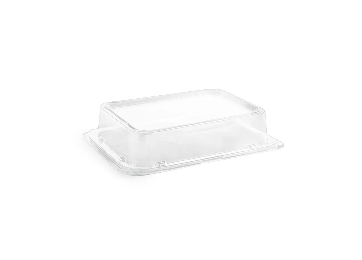 Front Of The House 8" x 5.75" Servewise® Plastic Plate Cover - Pack 200 | DCV062CLT28