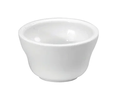 Buffalo F8010000700 Bouillon, 7-1/2 oz., 3-7/8" dia., round, porcelain, bright white, Whiteware Unde