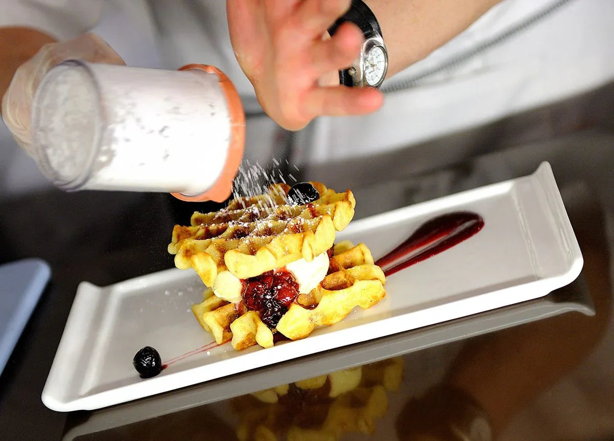 Front Of The House 13" x 6.5" Nouvelle Platter (6/Case) | DDP017WHP22