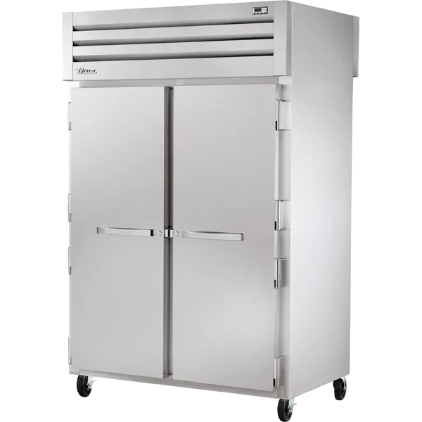 True STR2RPT-2S-2G-HC | SPEC SERIES® | 53" 2-Solid Door Pas-Thru Refrigerator