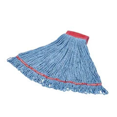 Rubbermaid FGC15306BL00 | Wet Mop - Swinger Looped End 23oz 5" Blue