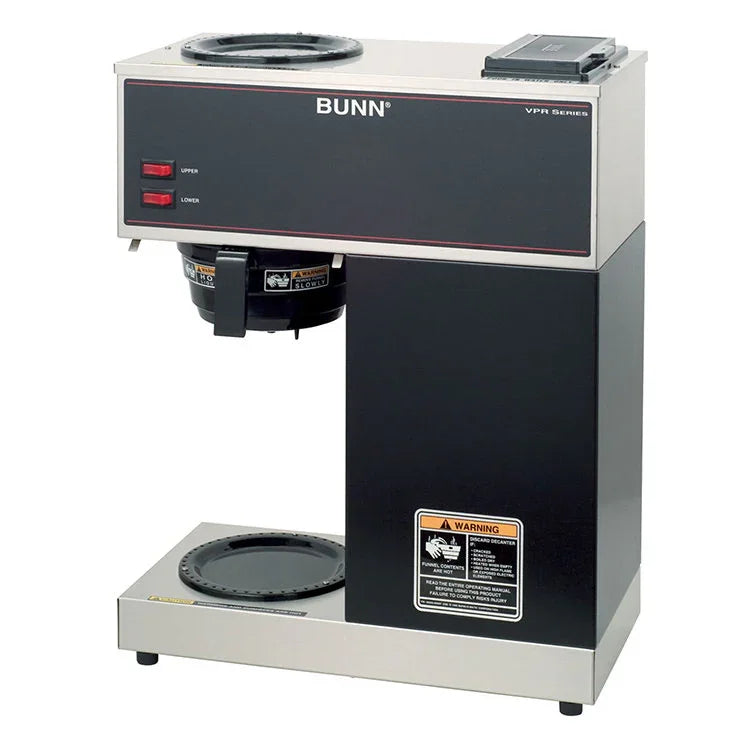 BUNN-O-MATIC 33200.6000 brews 3.8 gallons per hour with pourover type coffee brewer