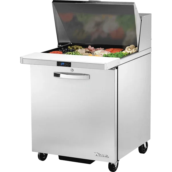 True TSSU-27-12M-C-HC~SPEC3 | SPEC SERIES® | 27" Mega-Top Refrigerated Sandwich Prep Table