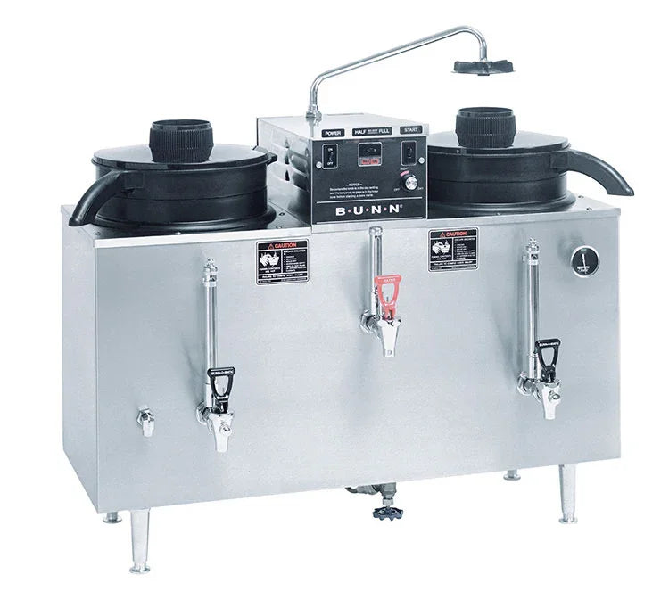 BUNN-O-MATIC 20500.6000 Coffee Urn with Twin Reservoirs and Automatic Features