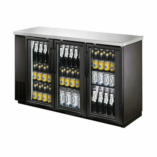 Efi CBBGD3-72CC 72" Refrigerated Bar Cabinet