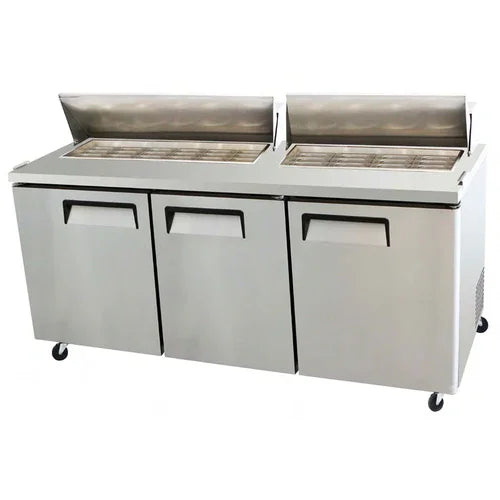 Efi CMDR3-72VC 72" Refrigerated Prep Table