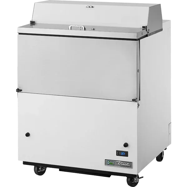 True TMC-34-SS-HC | 34" Milk Cooler | 13.8 cu. ft.