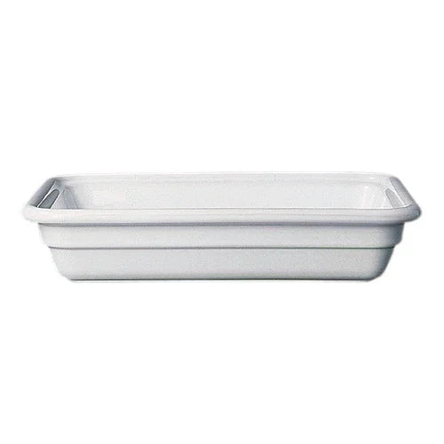 Emile Henry 91053426 Emile Henryr Insert Pan, 3-1/10 qt., 1/2 size, microwave & salamander safe, shoc
