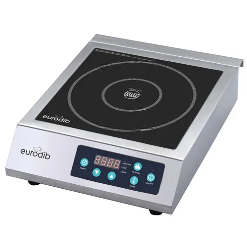 Eurodib CI3500 Commercial Induction Range for Countertop Cooking with Single Burner