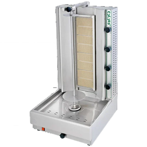 Visvardis DG10A Gyro Machine with Moveable Heating Element and 155-200lbs Capacity