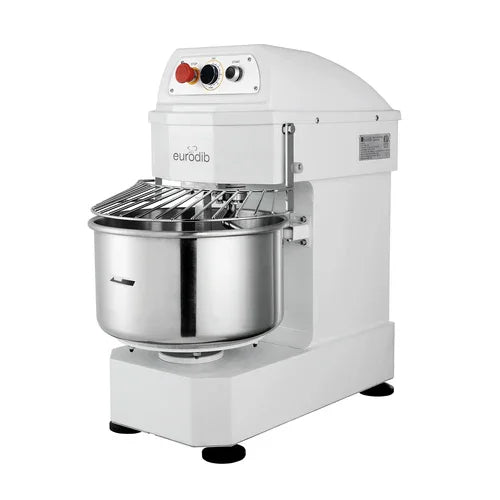 Eurodib LM20T Spiral Mixer with 20 qt Capacity and Timer Features