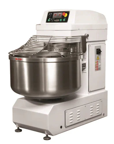 Eurodib MSP50 JET/T Spiral Mixer with 70 Liter Capacity and Programmable Timers