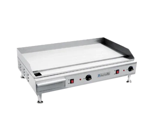 Eurodib SFE04910-240 electric griddle with 36-inch cooking surface and heavy-duty design