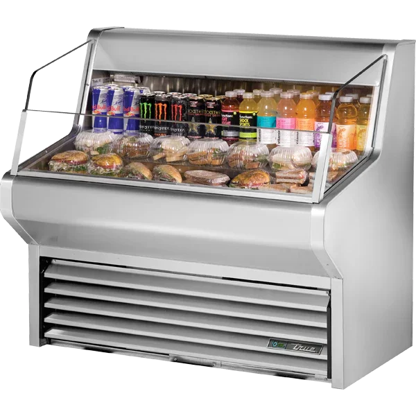 True THAC-48-S-HC-LD | 48" Air Curtain Merchandiser | 12 cu. ft.