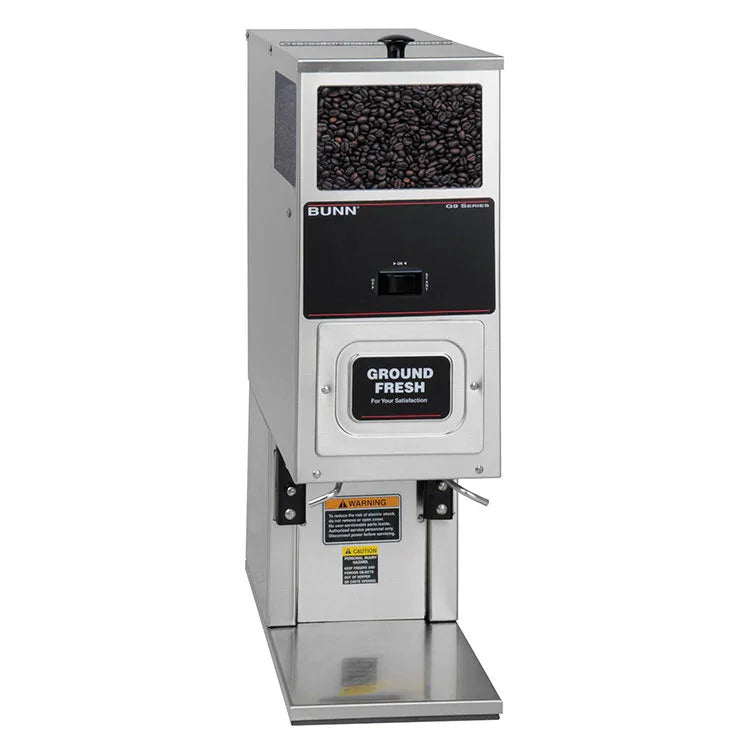BUNN-O-MATIC 05800.6001 Coffee Grinder with Portion Control and Single Hopper