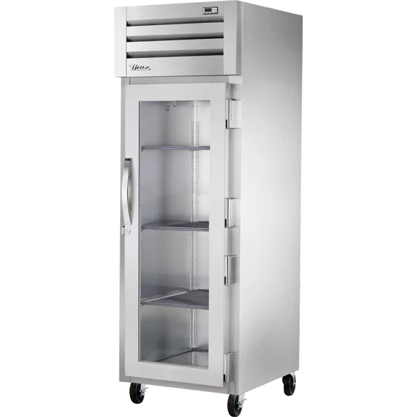 True STR1H-1G | SPEC SERIES® | 28" 1-Glass Door Reach-In Heated Cabinet