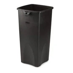 Rubbermaid FG356988BLA | Untouchable Square Waste Container 23G | Black