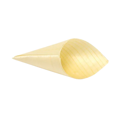 Front Of The House ASC021NAW28 Servewise Disposable Cone 3 oz Microwave Safe