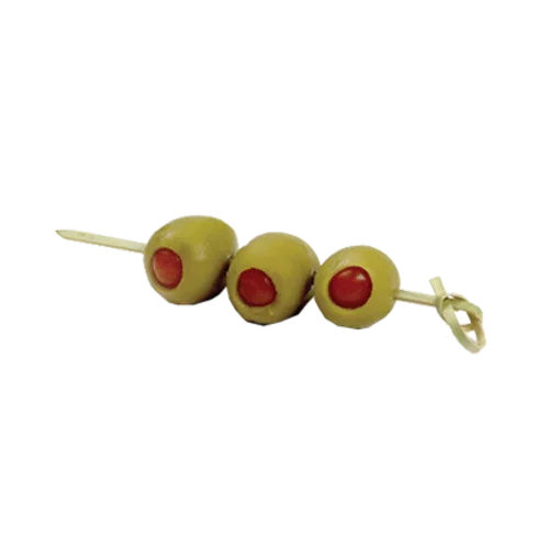 Front Of The House AST001NAB83 Knotted Picks 4-1/2 inch Bamboo Natural 100 per Bag