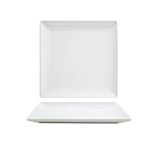 Front Of The House DAP018WHP23 Mod Plate 6-1/2 inches Square Porcelain