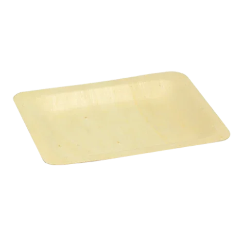 Front Of The House DAP061NAW28 8-inch Rectangular Disposable Plate for Catering