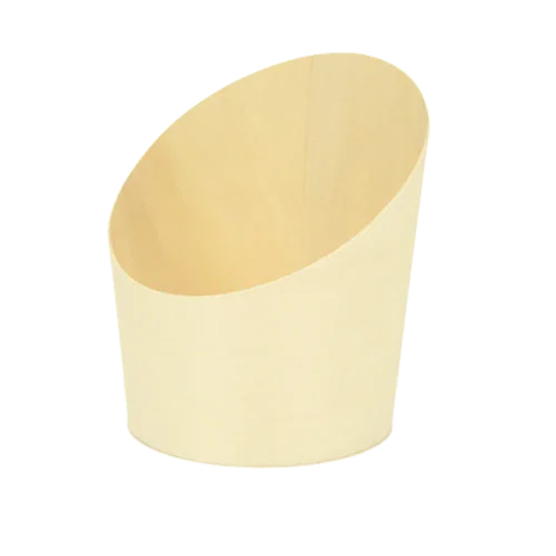 Front Of The House DMU023NAW28 Servewise Disposable Cup, 9 oz, slanted design, microwave safe