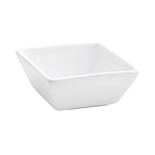 Front Of The House DSD026WHP13 Kyoto Dish 4 oz Square Design