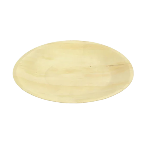 Front Of The House DSP026NAW28 Disposable Plate, 8-1/2 inch, round, microwave safe