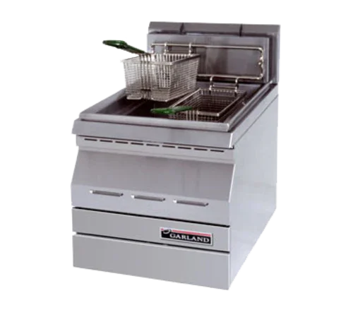 Garland GD-15F Countertop Gas Fryer with Single Fry Pot and Fat Capacity