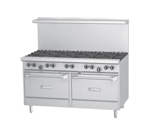Garland U60-10RR Gas Restaurant Range with 10 Open Burners and 32,000 BTU Each